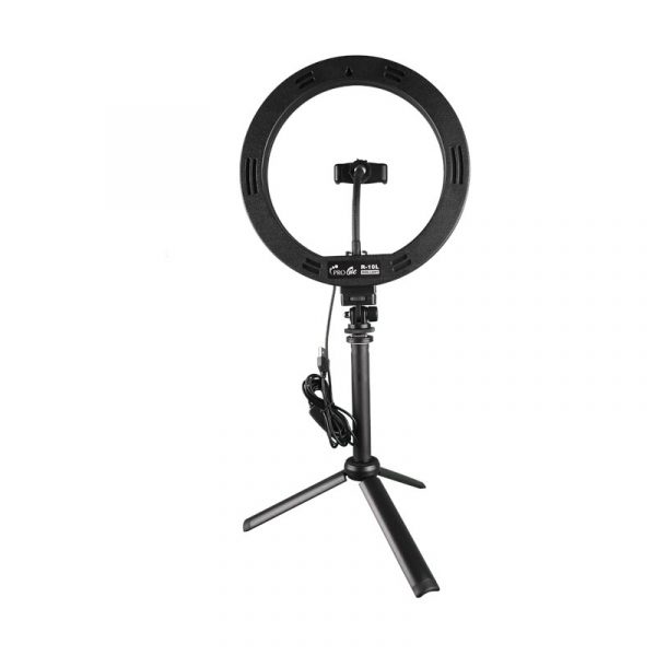 LED Bi-Color 10 Inch Ring Light With Mini Tripod Pro One R-10L